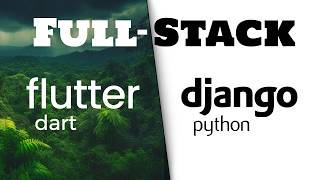 EASY FullStack Project Flutter amp Django [upl. by Raynor]