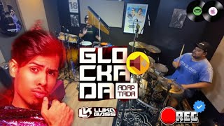 GLOCKADA ADAPTADA  LUKA BASS  PE DE PANO BATERA [upl. by Eenar]