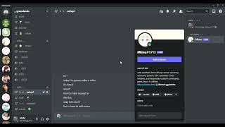 ⿻ 🌱  how to make request ar with mimu   discord tutorial   🌵 [upl. by Cedell]