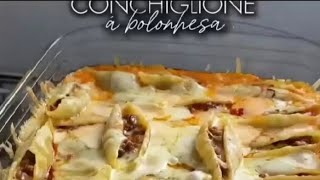 Conchiglione á Bolonhesa [upl. by Hole]