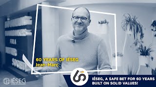 60 years of IÉSEG  JeanMarc [upl. by Ellehcal901]