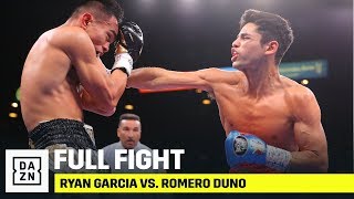 FULL FIGHT  Ryan Garcia vs Romero Duno [upl. by Napier]