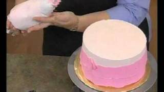 How to Ice a Cake Using Decorating Tip 789 [upl. by Downe454]