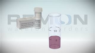 Water Hardness testing with Test Strips by Simplex Health Total Test time 3 Seconds [upl. by Balf]