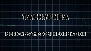 Tachypnea Medical Symptom [upl. by Eilasor]