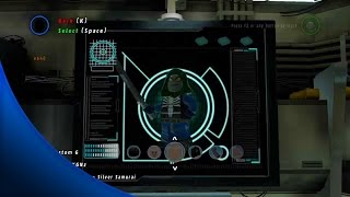 Creating Custom Characters gameplay  LEGO Marvel Super Heroes [upl. by Dowlen]