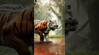 Unbelievable animal hybrids 🧬created by ai🙀yt youtubeshorts shots viralvideo [upl. by Arramas]