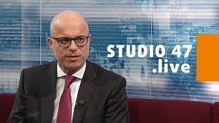 STUDIO 47 live  STEPHAN KUBE STEINBARTGYMNASIUM KRITISIERT DEN MODELLVERSUCH „TALENTSCHULEN“ [upl. by Alaaj584]