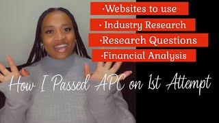 SAICA APC Board Exam Research Websites  Industry Research  Research Questions [upl. by Bain]