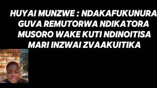 NDAKAFUKUNURA GUVA REMUTORWA NDIKACHEKA MUSORO WAKE KUTI NDINOROMBESA KU ZAMBIA 🇿🇲 [upl. by Yeclehc809]