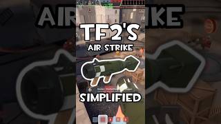 TF2’s Airstrike Simplified tf2 tf2gameplay tf2memes [upl. by Llenrad]