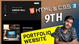 10 HTML CSS Practice PROJECTS Hindi 2024  Project 9  Basic To Advance Layout [upl. by Knoll513]