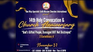 Convocation 2024  One Way Apostolic Faith Mission  Monday Night [upl. by Yrruc65]