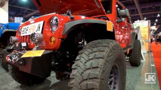 ProjectJK 2011 SEMA Show Spotlight  Burnsville Off Road 2012 JK 392 HEMI Conversion [upl. by Sikata412]