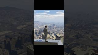 GTA V Michael Jump Perfectly During Escaping From Police gta5 gta5pc gta5gameplay viralshorts [upl. by Anayt]