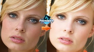 1 Click Skin Retouching Free Photoshop Actions By Photoshopic Studio Skinfiner Photoshop Tutorial [upl. by Dukie]