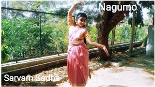 Sarvam Sadha l Nagumo l HridayamDance Cover l Aishwarya Varma [upl. by Hildegard]