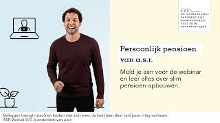 Het voordeel van Persoonlijk pensioen volgens Nicolien Sauerbreij asr [upl. by Kirstin881]