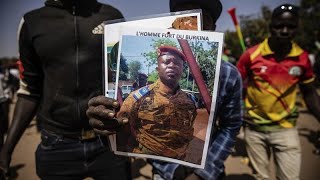 Tributes paid to five soldiers killed in a clash with jihadists in Burkina Faso [upl. by Dunson153]