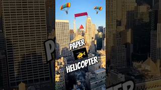 New paper helicopter 🚁 shorts craft diy [upl. by Wilone727]