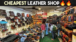 🔥🔥BEST LEATHER PRODUCTS AT MOST AFFORDABLE PRICES IN KANPUR WHOLESALE AND RETAIL [upl. by Hayyifas]