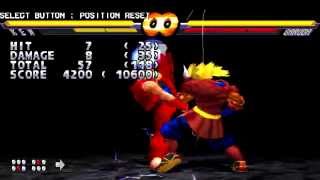 Street Fighter EX 2 Plus Ken Excel Combo [upl. by Aihsiek]