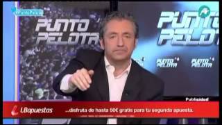 Josep Pedrerol se cabrea con los becarios de Punto Pelota [upl. by Ahsilav460]