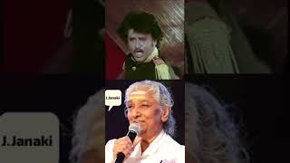 Singer SJanaki Voice With llayaraja MusicShorts [upl. by Ellertal437]