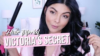 VICTORIAS SECRET 5 MINUTES HAIR TUTORIAL  FAST AND EASY BIG SEXY HAIRSTYLE  SCCASTANEDA [upl. by Holds]