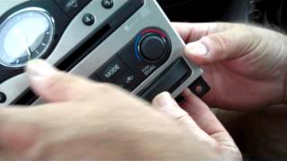 Infiniti Bose G35 Car Stereo and CD Clock Removal  Car Stereo HELP [upl. by Lord392]