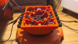 Vitulus 3D printed mower  testing new mower unit [upl. by Adnima]