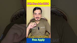 FBR New Jobs 2024How to Apply FBR Jobs [upl. by Morrill]