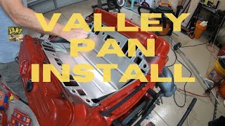 Intake Valley Pan And End Seal Install [upl. by Suilenrac]