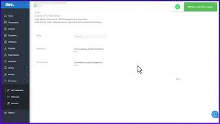 Create API Credentials in Dex [upl. by Ramak]