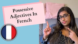 Les Adjectifs Possessifs  Possessive Adjectives in French  Learn French Easily [upl. by Tebor590]