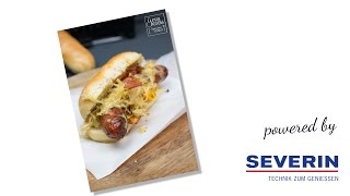 Hot Dog mit karamellisiertem Sauerkraut enthält Werbung [upl. by Akanke]