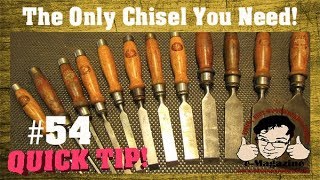 STOP wasting money on chisels Most woodworkers only need ONE [upl. by Darlene]