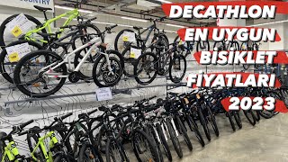 EN UYGUN BİSİKLET VE AKSESUAR FİYATLARI  Decathlon 2023 [upl. by Aicertal]