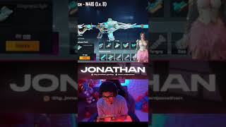 Wait for 🤩 Jonathan to bay 😱 Everything jonathangaming newskin maxing bgmi pubg shorts [upl. by Ahsieat]