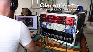 Focusrite  Recording Veridian with the Clarett OctoPre [upl. by Adlee]