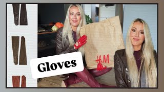 Leather Gloves by HampM  Following hottest trends [upl. by Inverson]