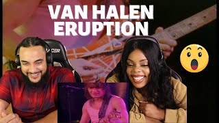 First Time Reacting to Van Halen Eruption Guitar Solo LIVE [upl. by Leeban]