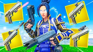 Fortnite DEAGLE ONLY Challenge INSANE [upl. by Ainerbas886]