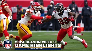 Kansas City Chiefs vs Atlanta Falcons Game Highlights  NFL 2024 Week 3 [upl. by Eilah]