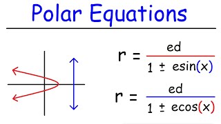 Polar Equations of Conic Sections In Polar Coordinates [upl. by Roice799]