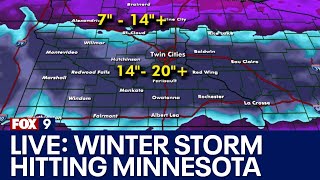 Minnesota weather Highimpact winter storm to hit TuesdayThursday [upl. by Hiett]