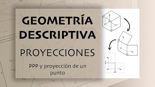 Proyecciones 22  GEOMETRÍA DESCRIPTIVA  Curso completo [upl. by Aldon952]