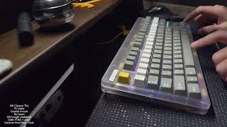 Novelkeys Classic TKL x Nephlock  Gateron Root Beer Float [upl. by Nonaihr]