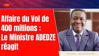 Vol de 400 millions au domicile du ministre Adedze  Deux journalistes ont été convoqués par la BRI [upl. by Mitchael]