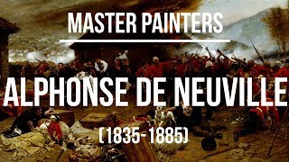 Alphonse de Neuville 18351885 A collection of paintings 4K Ultra HD [upl. by Yahsan688]